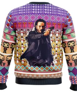 John Wick Im Back Funny Ugly Christmas Sweater Xmas Outfit For Fans 4