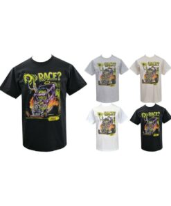 Johnny Ace Frankenstein Monster Rat Fink Hotrod T-shirt