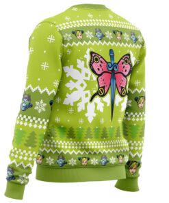 Jojos Bizarre Adventure Character Jolyne Cujoh Chartreuse Xmas Sweater Best Outfit For Fans 3