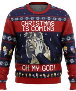 Golden Wind Jojoâ€™s Bizarre Adventure Christmas Sweater Best Xmas Gift For Fans