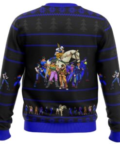 Jojos Bizarre Adventure Generations Black Ugly Xmas Sweater Best Gift For Fans 4