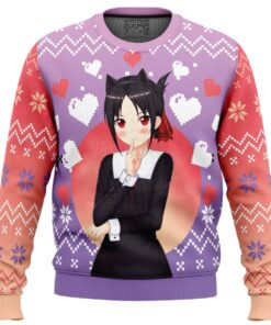 Kaguya Shinomiya Kaguya sama Love Is War Funny Christmas Sweaters 1