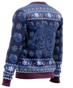 Kaiba Blue eyes White Dragon Christmas Yugioh Ugly Christmas Sweater Gift 3