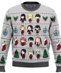 Kakegurui Chibi Gamblers Christmas Sweater For Men And Women