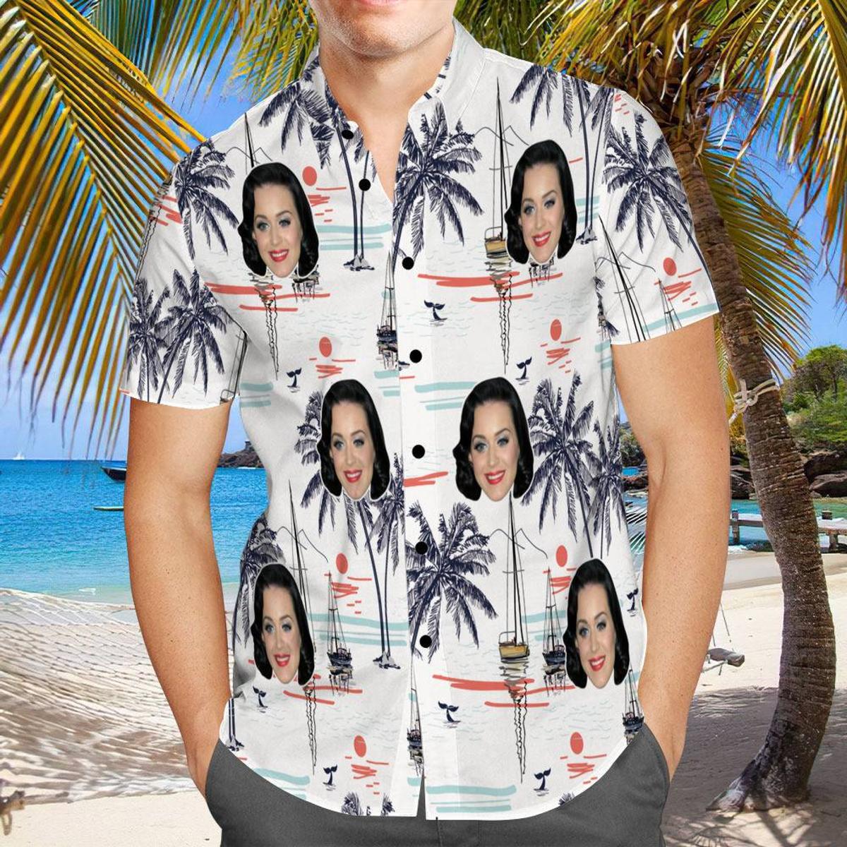 Katy Perry Vintage Tropical Aloha Shirt Best Shirts For Men Women