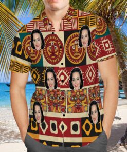 Katy Perry Tribal Patterns Tropical Hawaiian Shirt Gift For Fans