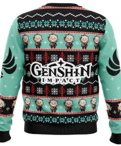 Kazuha Genshin Impact Christmas Sweater Men 2