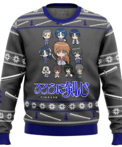 Kenshin Sprites Ugly Xmas Sweater