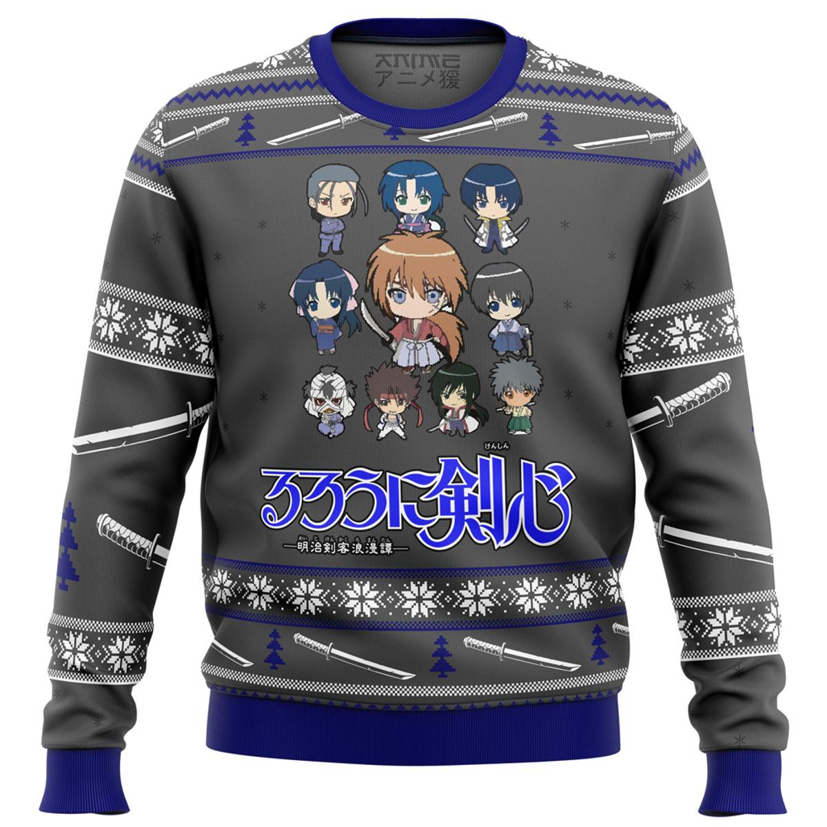 Kill La Kill Sprites Funny Christmas Sweaters