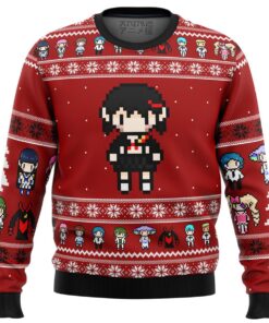 Kill La Kill Character Matoi Ryuko Ugly Xmas Sweater Best Holiday Gift For Manga Anime Fans