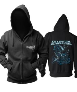 Killswitch Engage Black Zip Hoodie Best Gift For Fans