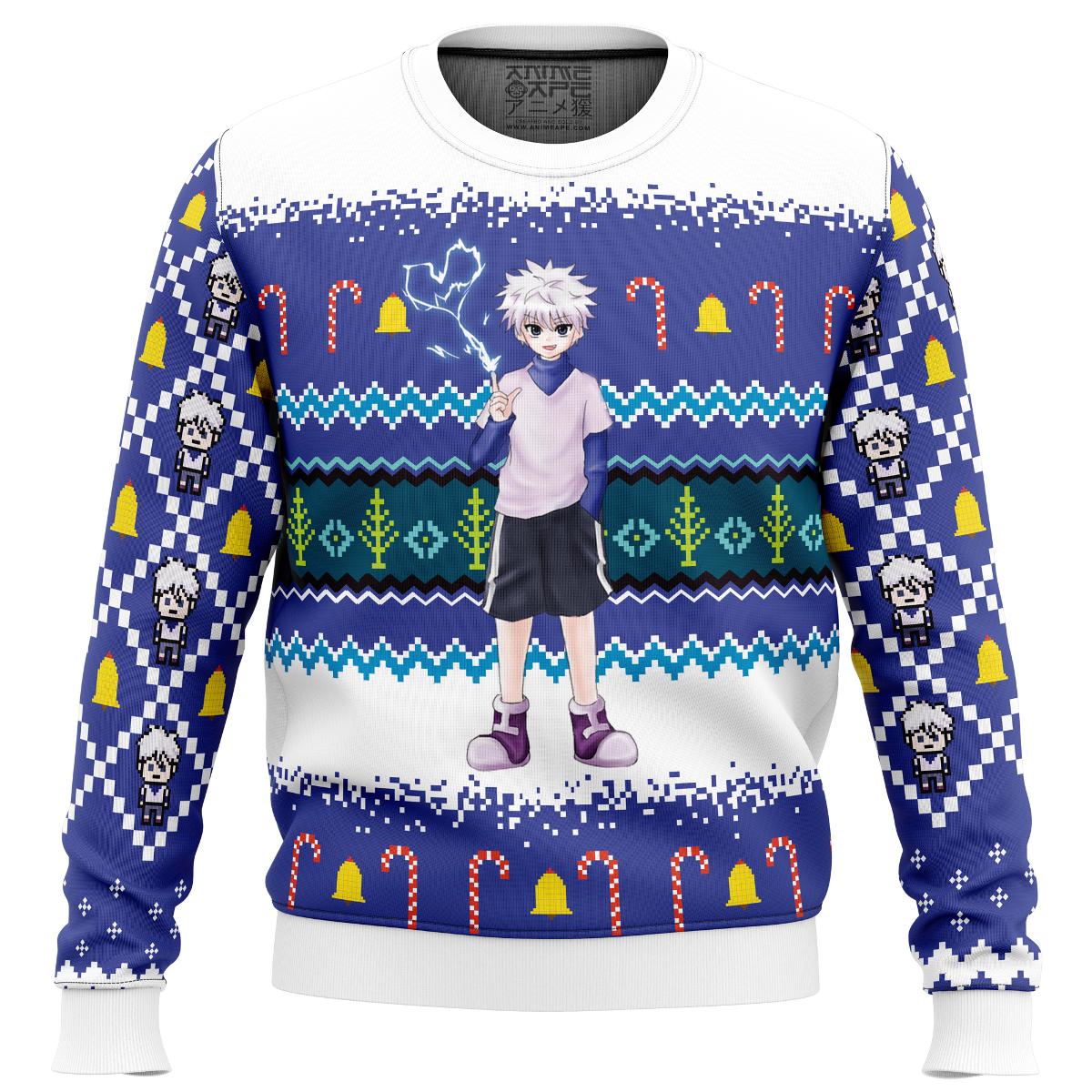 Killua Zoldyck Hunter X Hunter Ugly Sweater