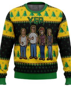 King Of The Hill Comedy Sitcom Christmas Sweater Funny Outfit For Fans