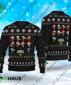 Kiss Band Merry Kissmas Ugly Christmas Sweater