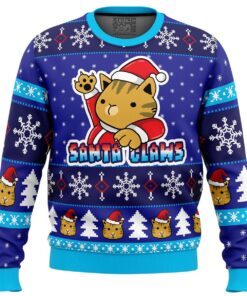 Kitty Claws Funny Ugly Christmas Sweater