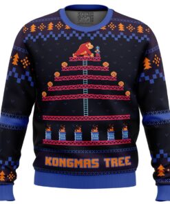 Kongmas Tree King Kong Xmas Sweater 1