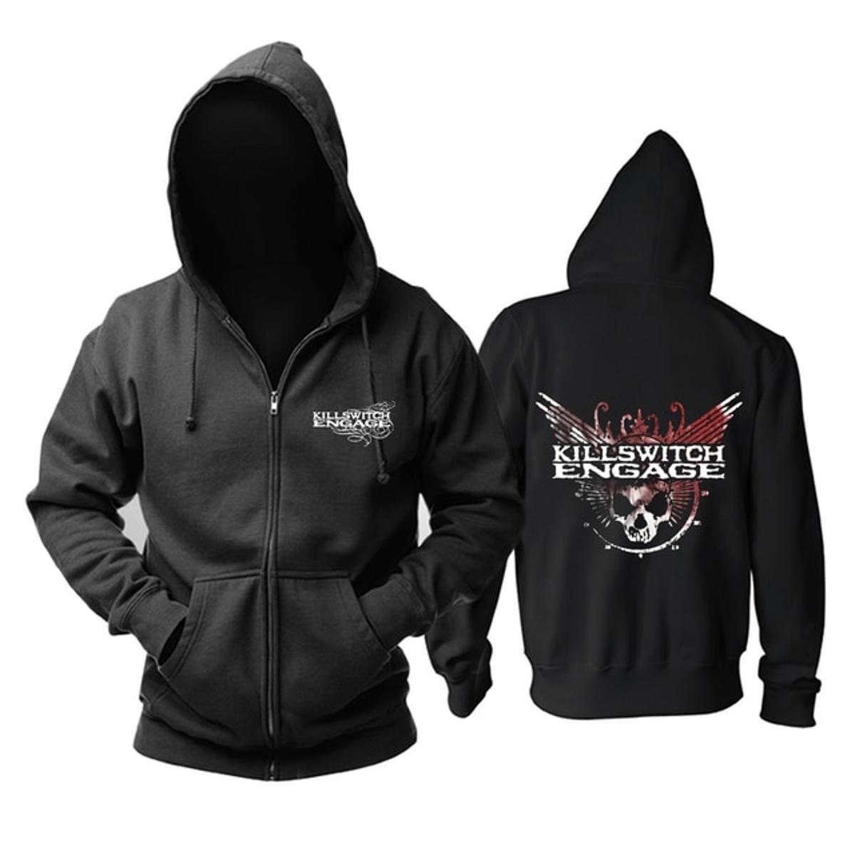 Killswitch Engage Black Zip Hoodie Gift For Fans