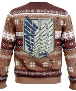 Levi Ackerman Attack On Titan Christmas Sweater For Men And Women 4