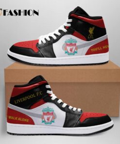 Liverpool Fc Air Jordan 1 High Sneakers Best Gift For Fans