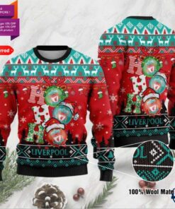 Liverpool Fc Ho Ho Ho Ugly Christmas Sweater Gift For Fans