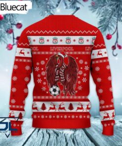 Liverpool Fc Red White Best Ugly Christmas Sweater 3