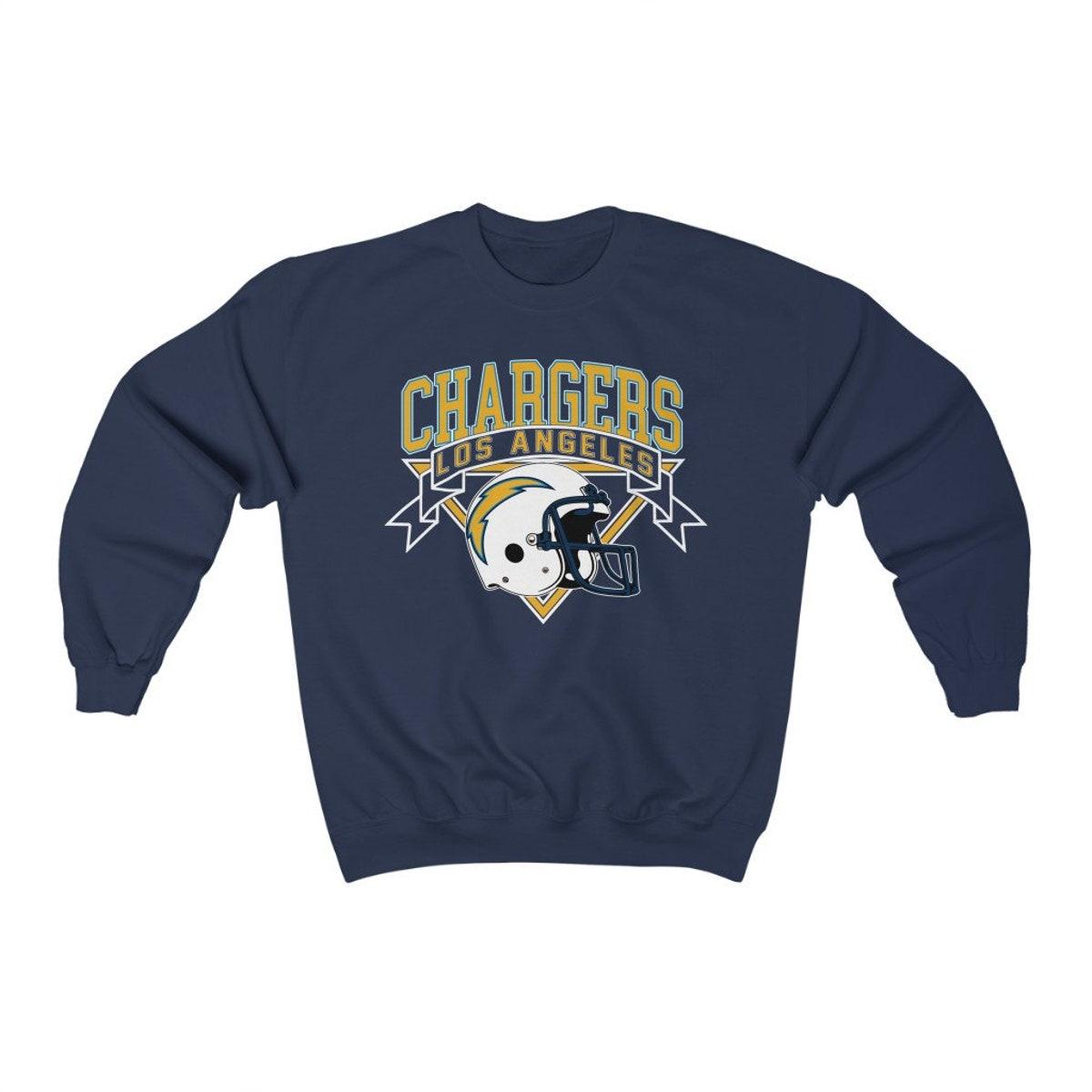 Los Angeles Chargers Team Helmet Sweatshirt Gift For Football Fans