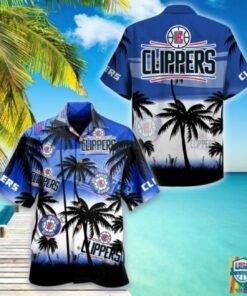 Los Angeles Clippers Summer Beach Tropical Aloha Shirt Best Hawaiian Outfit For Nba Fans