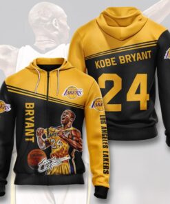 Los Angeles Lakers Kobe Bryant Zip Hoodie Gift For Fans