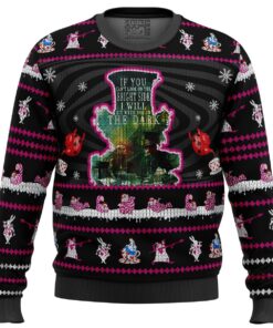 Mad Hatter Alice In Wonderland Ugly Sweater