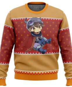 Made In Abyss Reg Funny Ugly Christmas Sweater