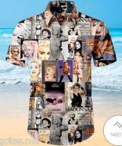 Madonna Celebration Album Best Hawaiian Shirt Vintage Outfit For Fans