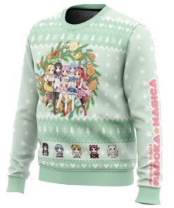 Magical Girls Puella Magi Madoka Magica Ugly Christmas Sweater Gift