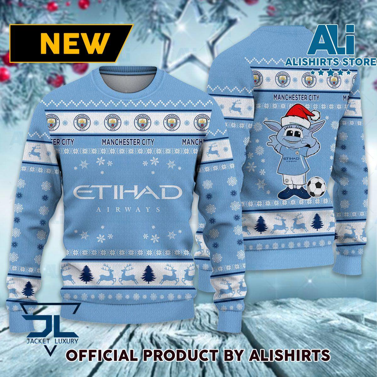 Manchester City Best Ugly Christmas Sweater