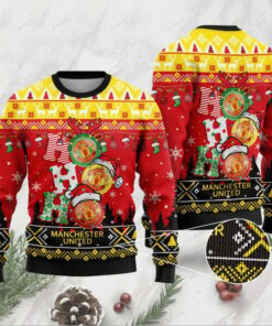 Manchester United Ho Ho Ho Best Ugly Christmas Sweater