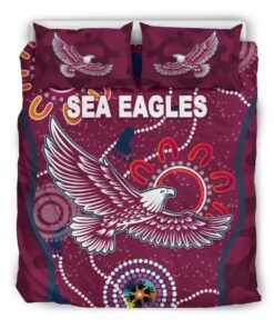 Manly Warringah Sea Eagles Anzac Day Camouflage Indigenous Doona Cover