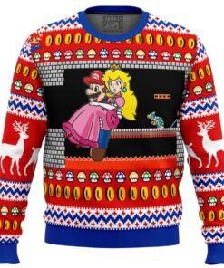 Mario Bowser’s Castle Christmas Sweatshirt