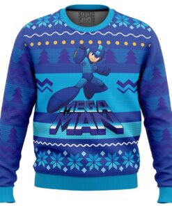 Mega Merry Christmas Mega Man Funny Ugly Christmas Sweater