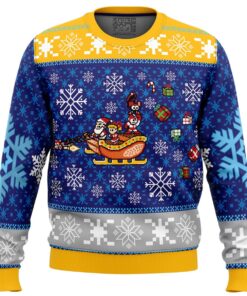 Mega Merry Christmas Mega Man Funny Ugly Christmas Sweater