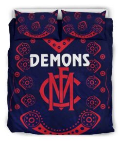 Melbourne Demons Bedding Set Gift For Fans