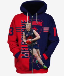 Melbourne Demons Clayton Oliver #13 Zip Hoodie Best Gift