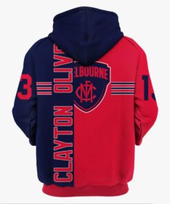 Melbourne Demons Clayton Oliver #13 Zip Hoodie Best Gift