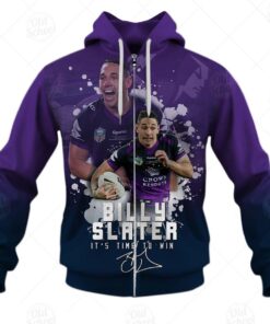 Melbourne Storm Billy Slater No 1 Zip Hoodie Funny Gift For Fans