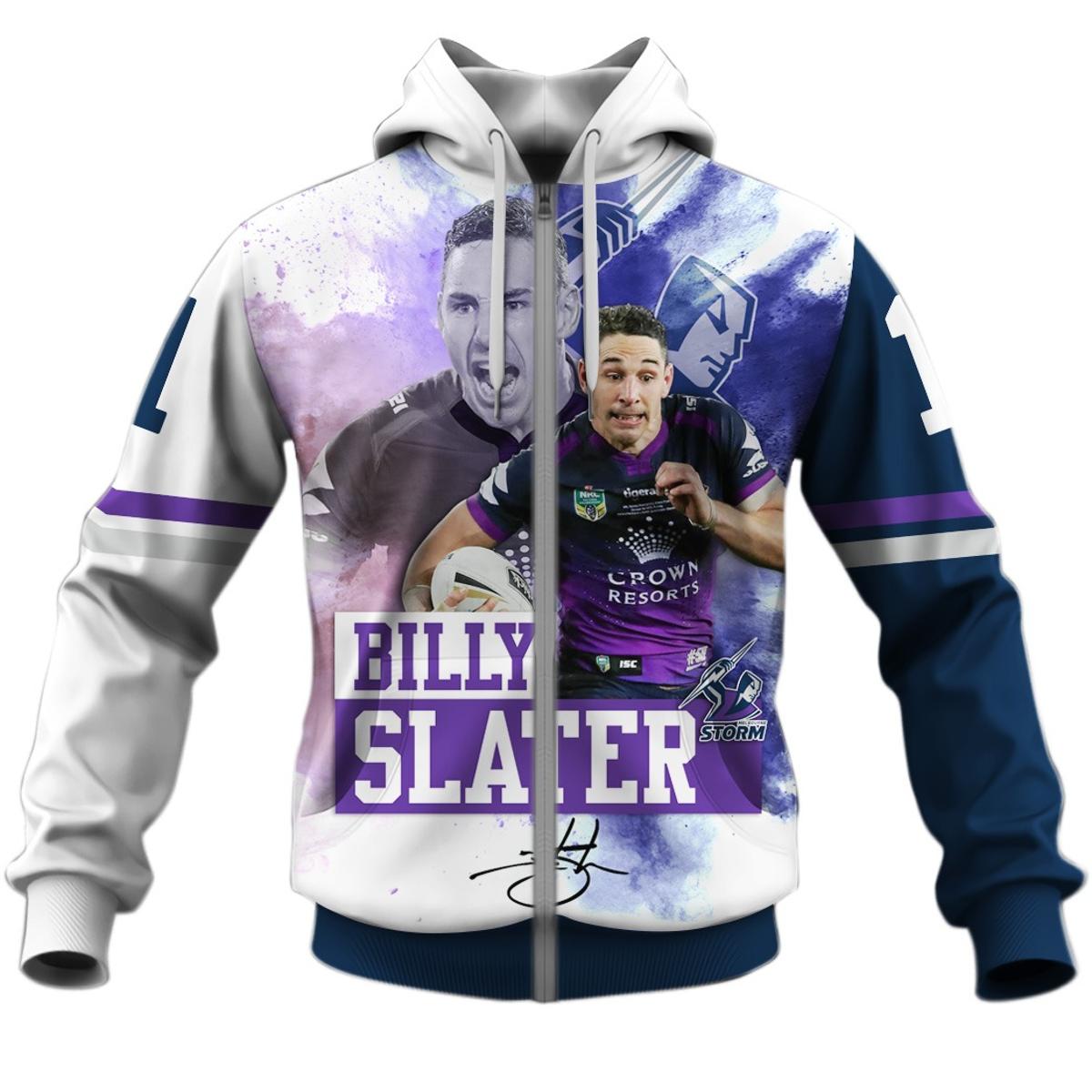 Melbourne Storm Custom Name Number Native Skull Zip Hoodie Gifts For Lovers