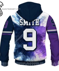 Melbourne Storm Cameron Smith No 9 Zip Hoodie Gifts For Lovers