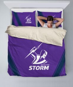 Melbourne Storm Duvet Covers Funny Gift For Fans