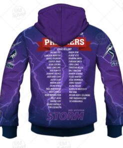 Melbourne Storm Grand Final Premiers Zip Hoodie Gifts For Lovers