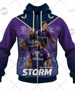 Melbourne Storm Memorable Moments Zip Hoodie Best Gift For Fans