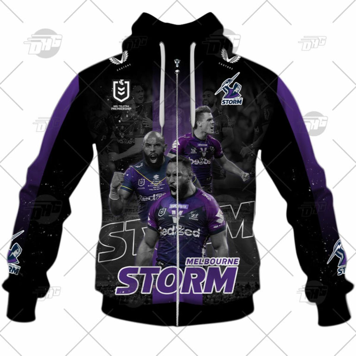 Melbourne Storm Memorable Moments Zip Hoodie Best Gift For Fans