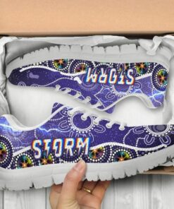 Melbourne Storm Unique Indigenous Running Shoes Mix Colour 3