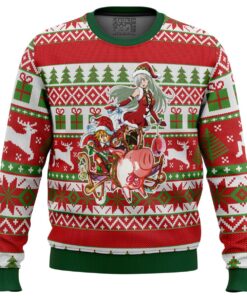 Seven Deadly Sins Xmas Style Best Ugly Christmas Sweater Gift For Manga Anime Fans